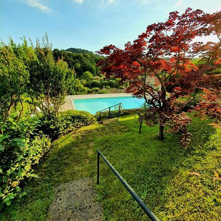 Appartamento Stropea Con Giardino Privato E Piscina โซยาโน เดล ลาโก ภายนอก รูปภาพ